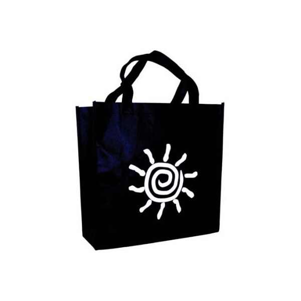 Lk Packaging Non-Woven Polypropylene Bags w/ Sun Logo 16inW x 6inD x 12inL, Pkg Qty 100 NW166126 - main